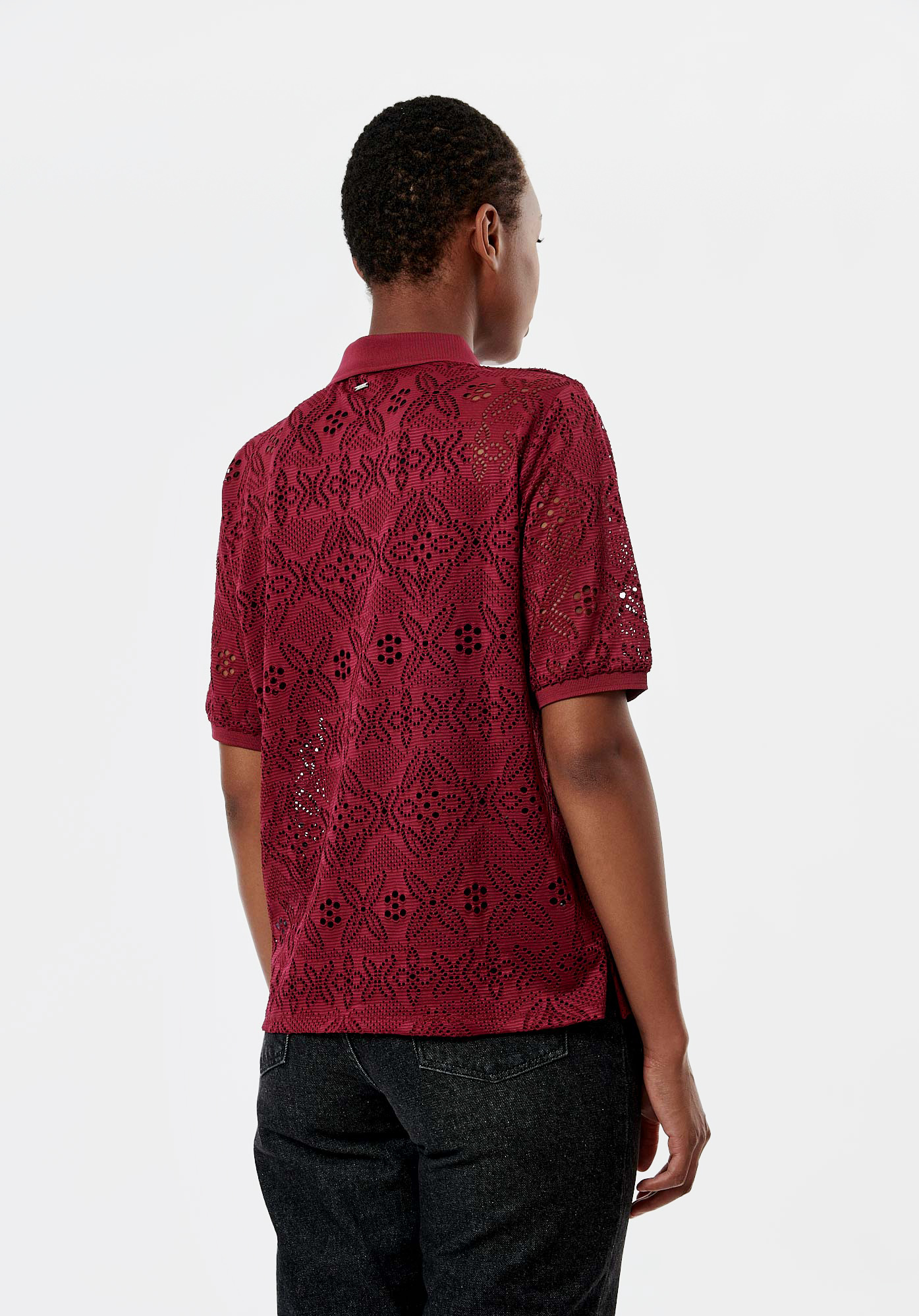 LEGER  Polo fuchsia femme