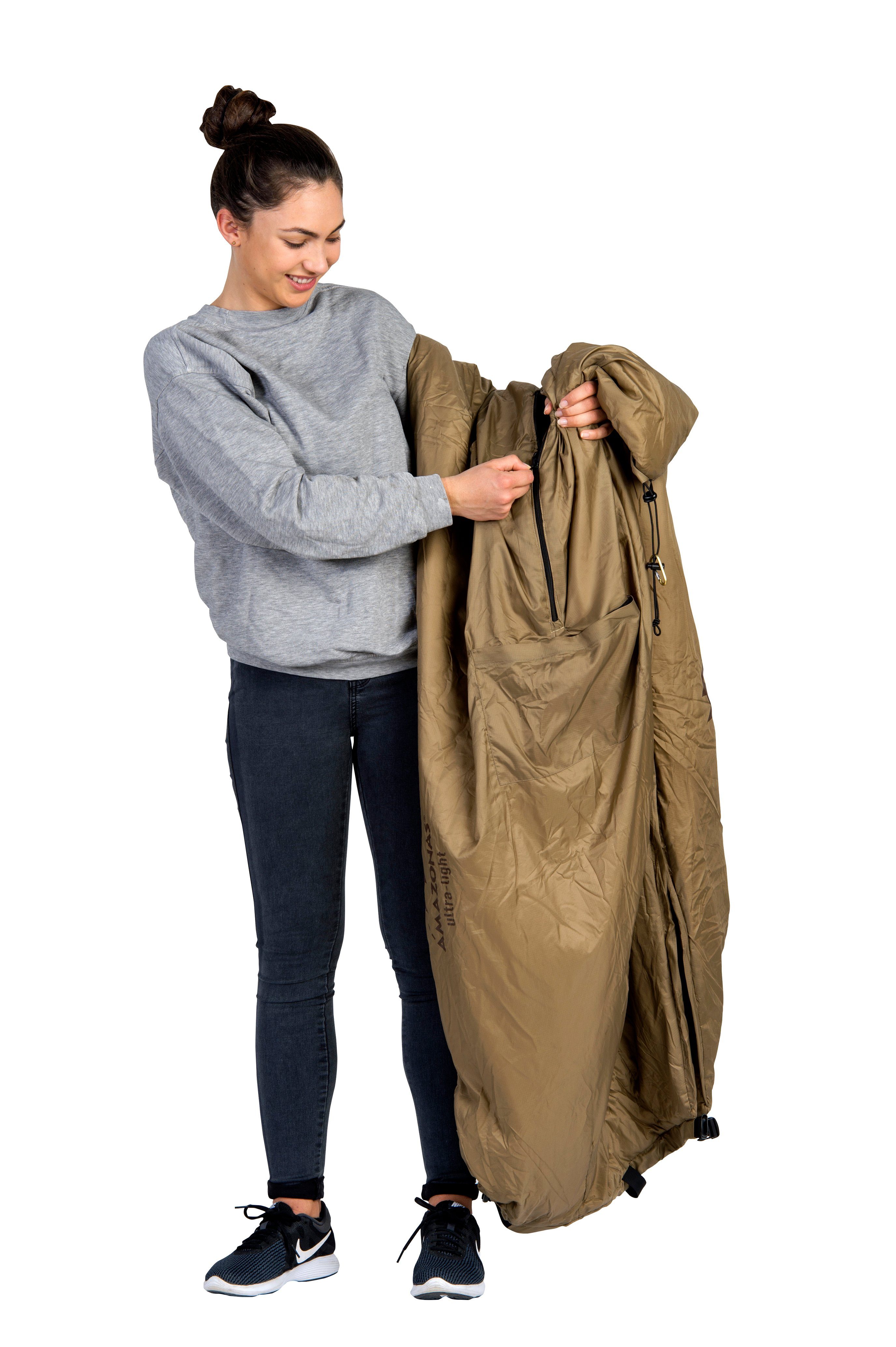 Amazonas Hängematte Wärmeschutz Underquilt Poncho 2 in 1 Thermo