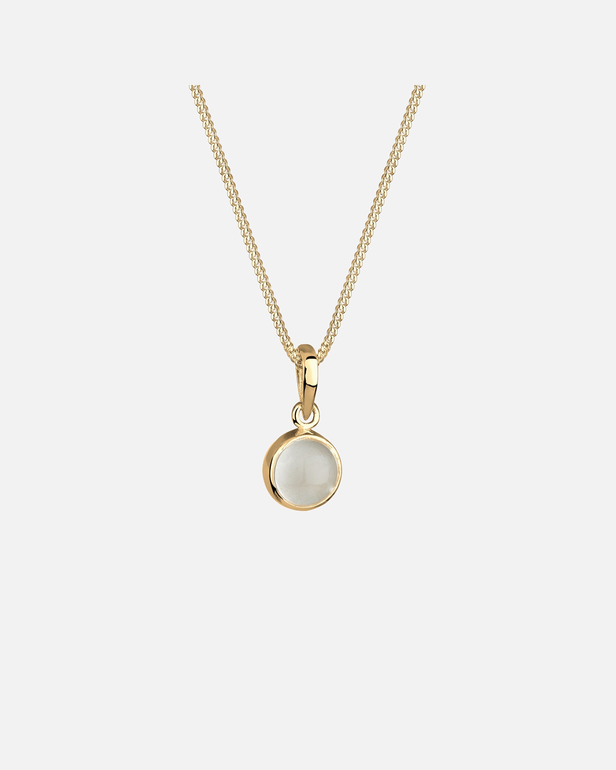 Ciondolo Elli Femmes Rond con Pierre de Lune in argento sterling 925