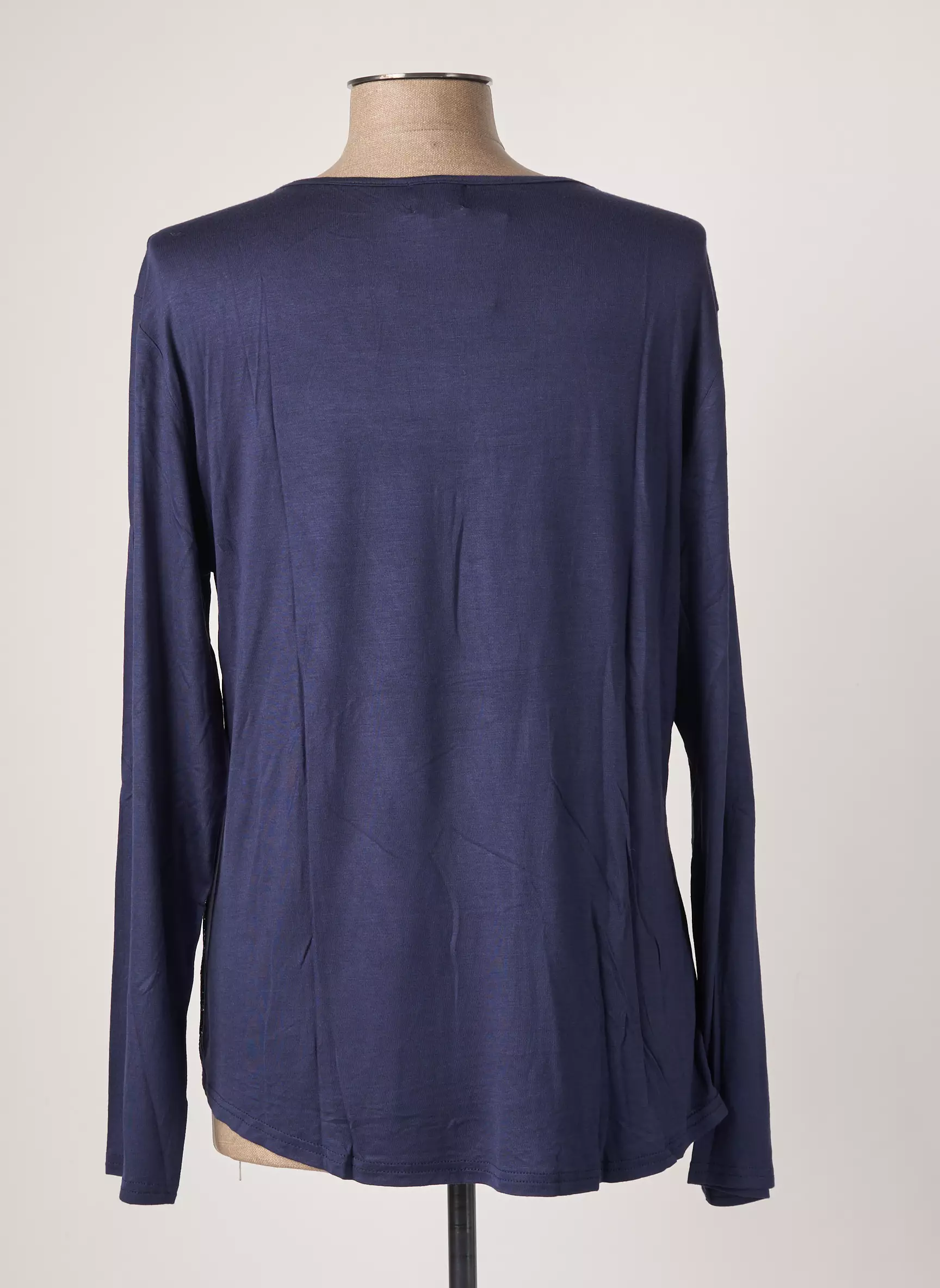 Rose Pomme Tops Femme couleur bleu