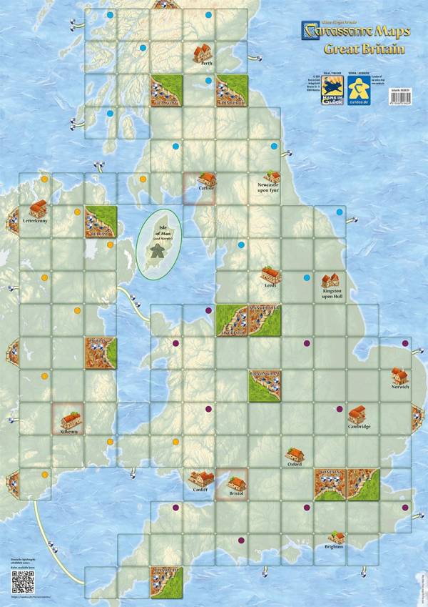 Carcassonne Maps: Großbritannien (Erw.)