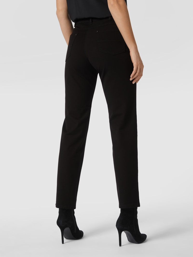Coloured Comfort Fit Jeans Modell 'Greta' in schwarz