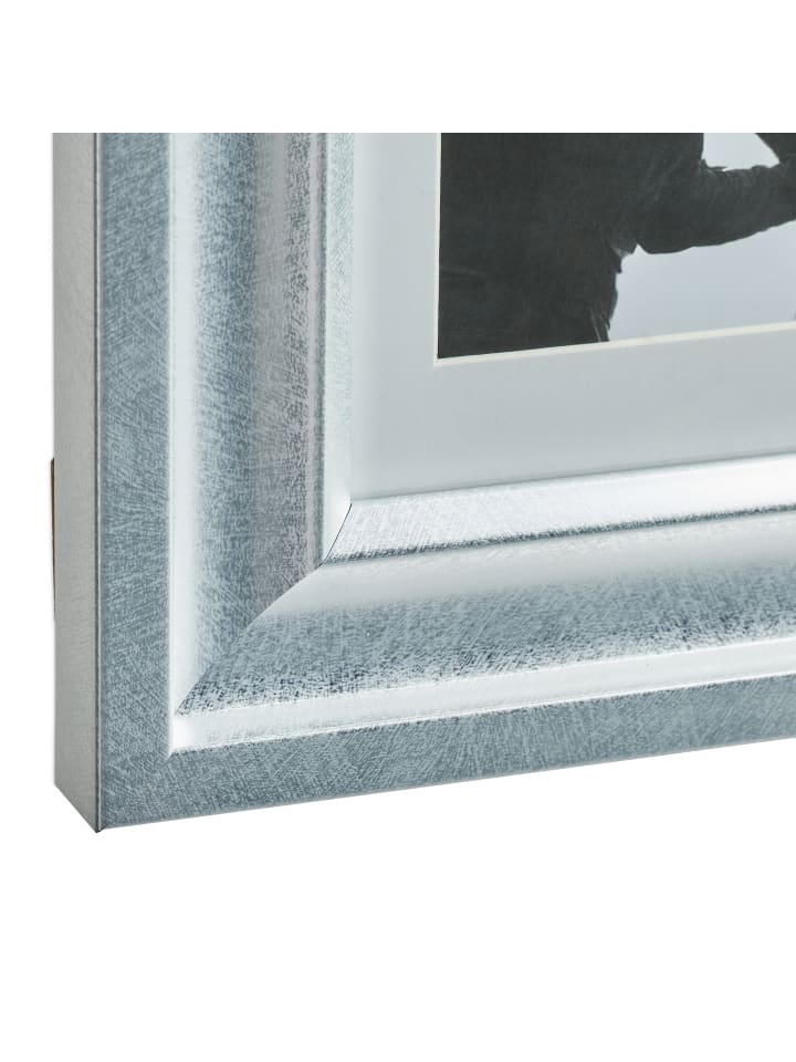 relaxdays 2 x Bilderrahmen in Silber - 13 x 18 cm günstig kaufen onesize