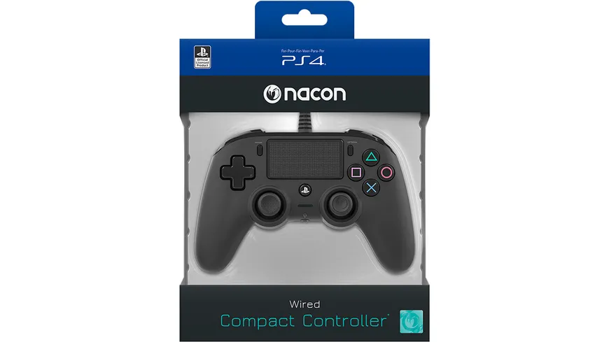 NACON PS4 Controller Color Edition [Off. lizenziert/black]
