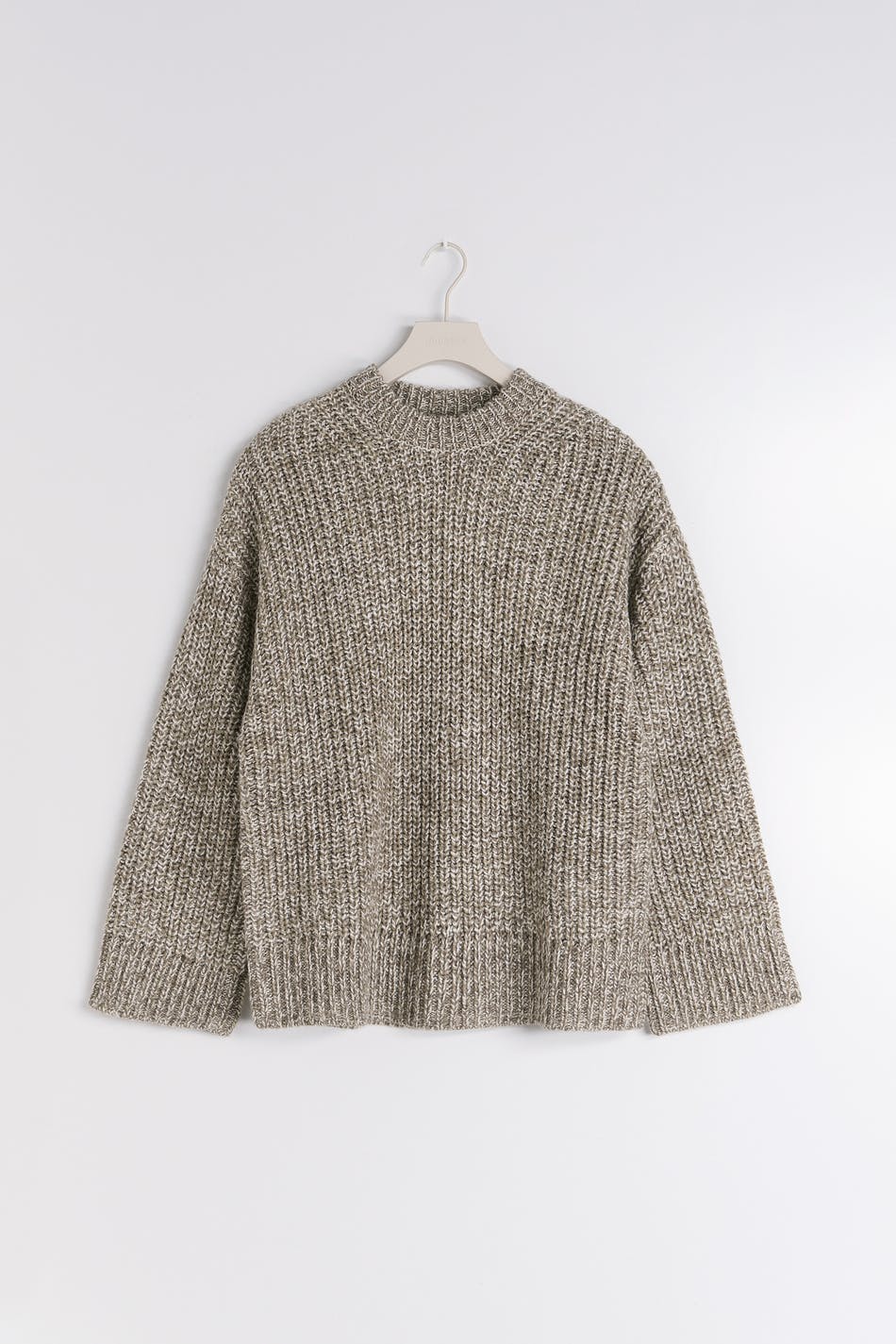 Chunky knitted sweater
