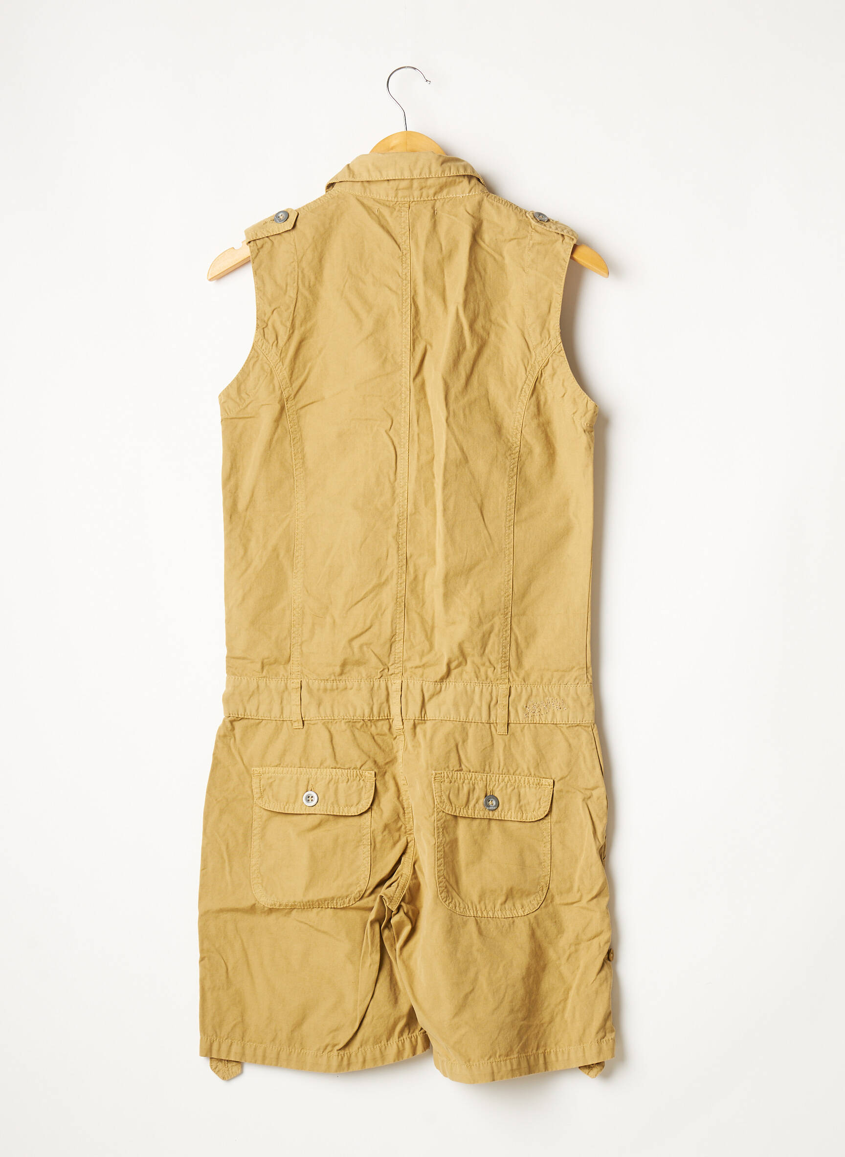 Aem Kei Combi Shorts Femme couleur beige