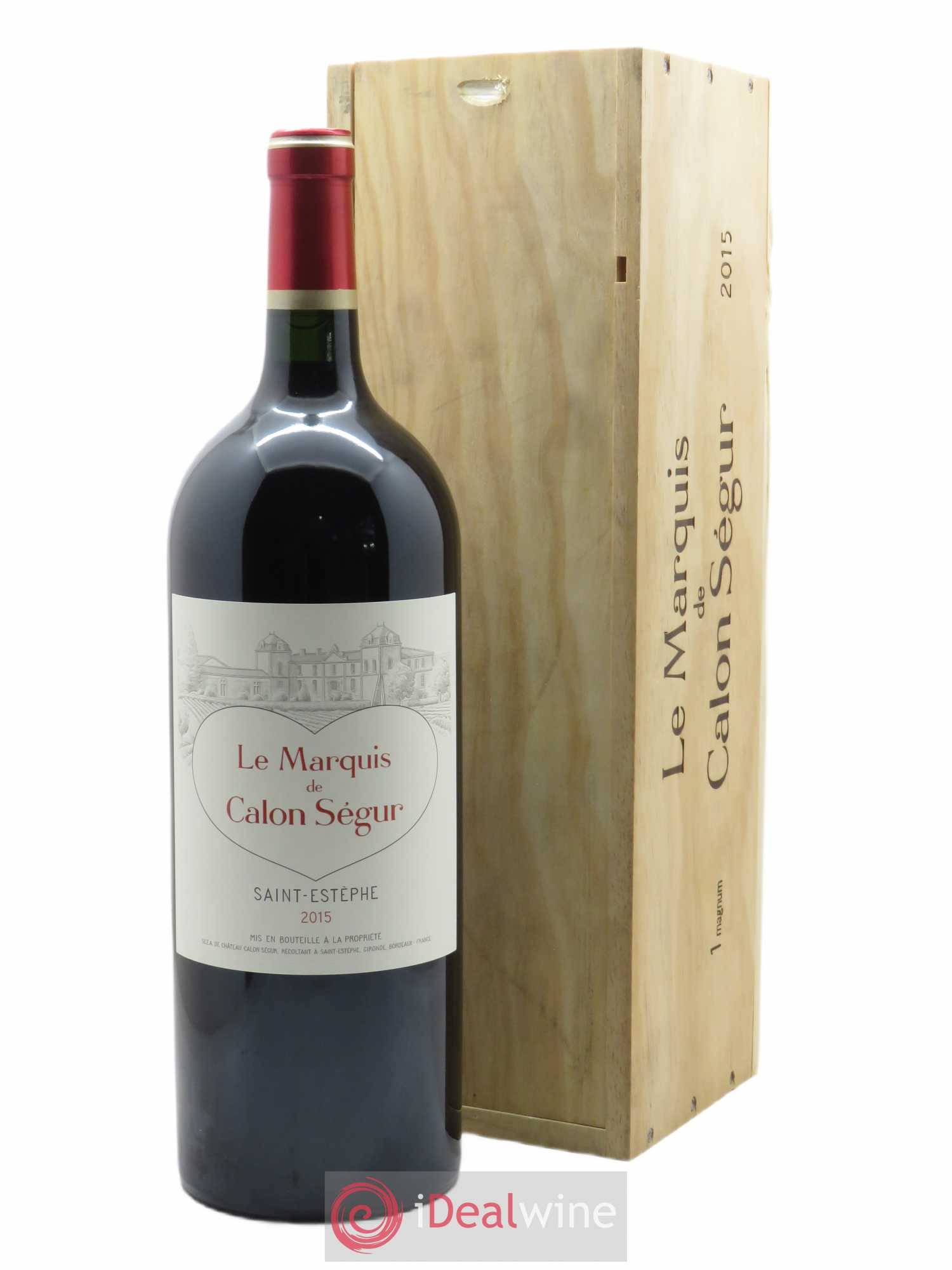 Marquis de Calon Second Vin  2015 - Lot de 1 Magnum