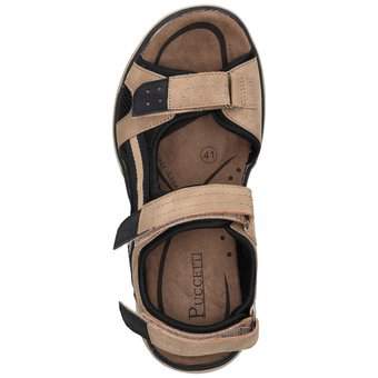 Puccetti Trekkingsandale in beige