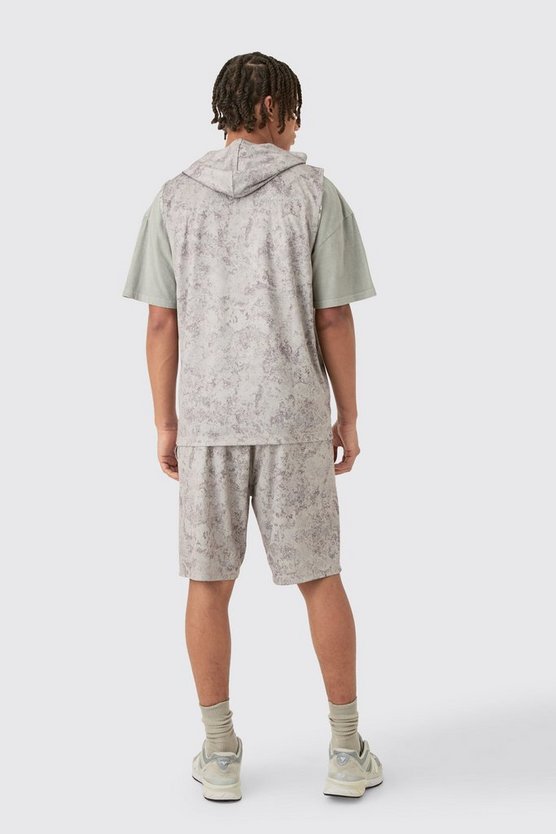Basketball-Shorts mit Print