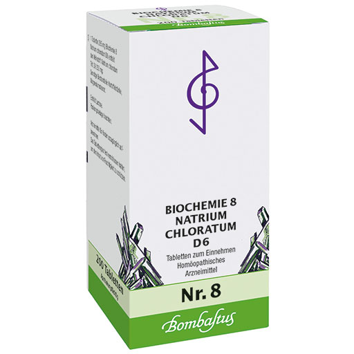BIOCHEMIE 8 Natrium chloratum D 6 Tabletten  80 St  Tabletten