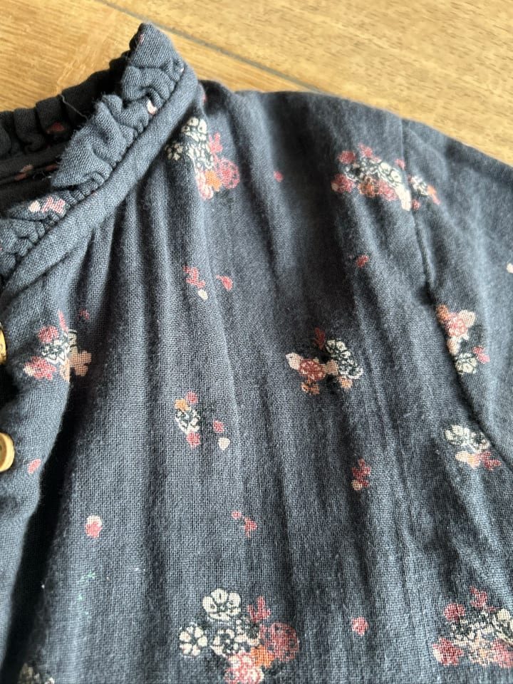 vertbaudet Kleid in Dunkelblau günstig kaufen 122