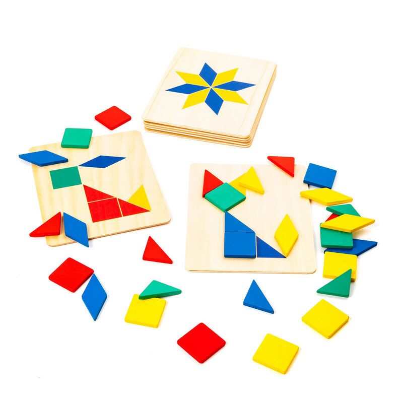 Jeu de tangram et reconnaissance des formes Oxybul