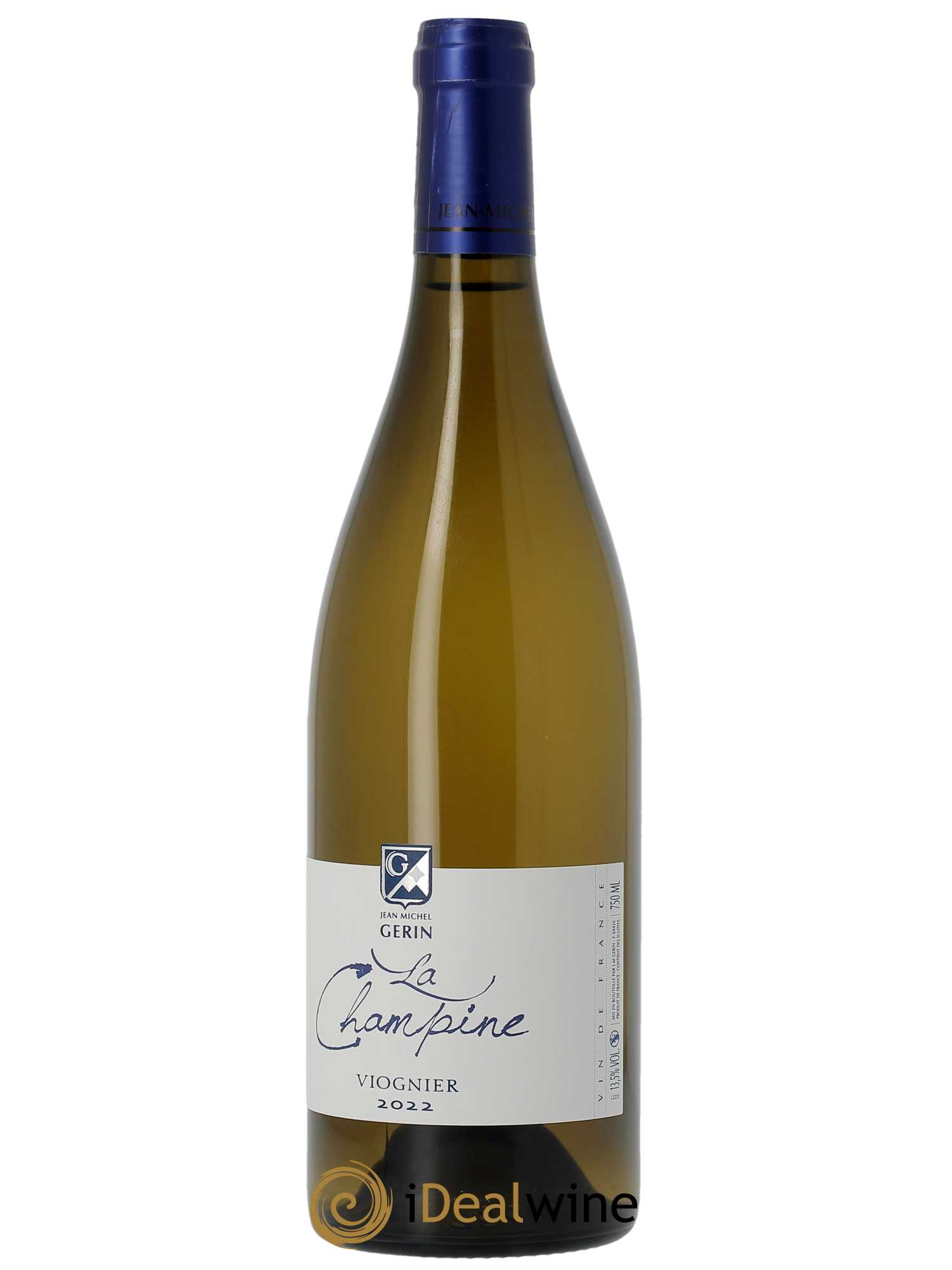 IGP Collines Rhodaniennes La Champine viognier Jean-Michel Gerin  2022 - Lot de 1 Bouteille