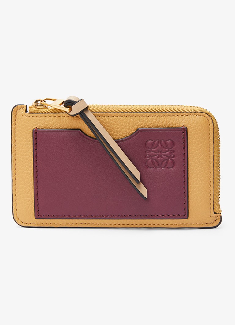 Etui na karty LOEWE SGC ze skóry cielęcej