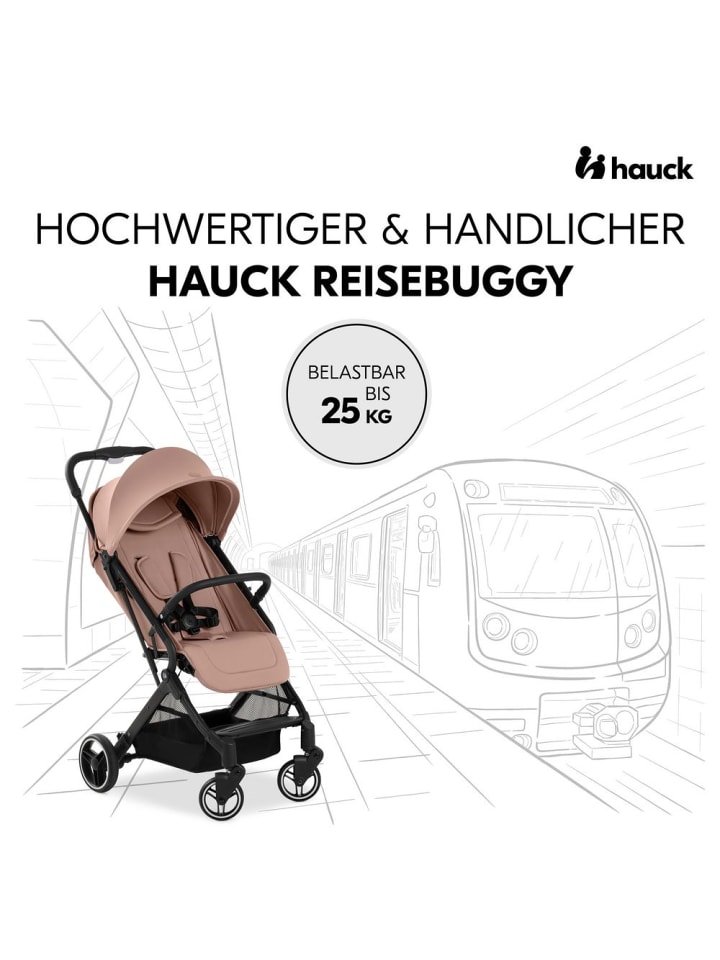 Hauck Reisebuggy & Sportwagen Travel N Care Plus mit in braun,schwarz günstig kaufen onesize
