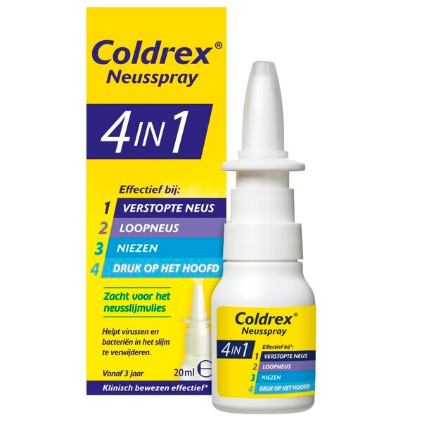 Coldrex 4-in-1 nenäsumute lääkinnällinen laite - 20ml