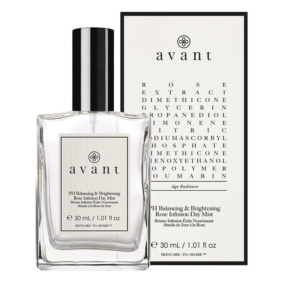 Avant Skincare Brume Infusion Éclat Nourrissant Absoluà la Rose de Jour Hydratants et Mists