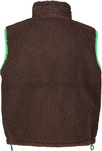 Levi's Damen Sherpa Weste SUPER FLUSS SHERPA VEST MOLE