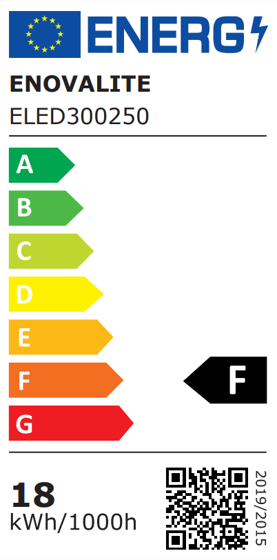 ENOVALITE Smartes RGB Panel Up&Down, 18W, ø290mm, Wifi, Tuya App, CCT, dimmbar