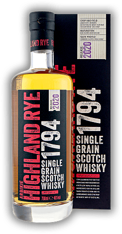 Arbikie Highland Rye 1794 Release 2020 Arbikie Highland Rye 1794 Release 2020 Der erste schottischen Rye seit über 100 Jahren - ein üppiger, knackig frischer und zugleich eleganter Tropfen. 0,7	 Liter - Vol 48%