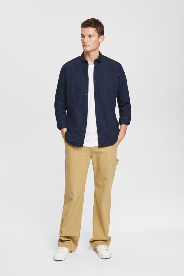 Nachhaltiges Baumwollhemd Slim Fit