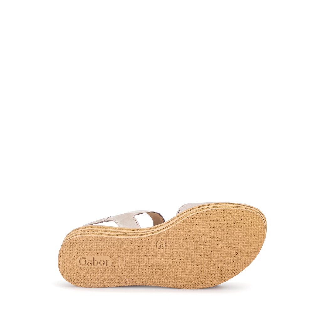 Gabor fashion Plateau Sandale beige