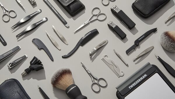 Tweezerman Brow Grooming Kit - Augenbrauen Set Augenpflegeset