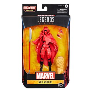 Marvel Legends Actionfigur - Red Widow (BAF: Marvel's Zabu)