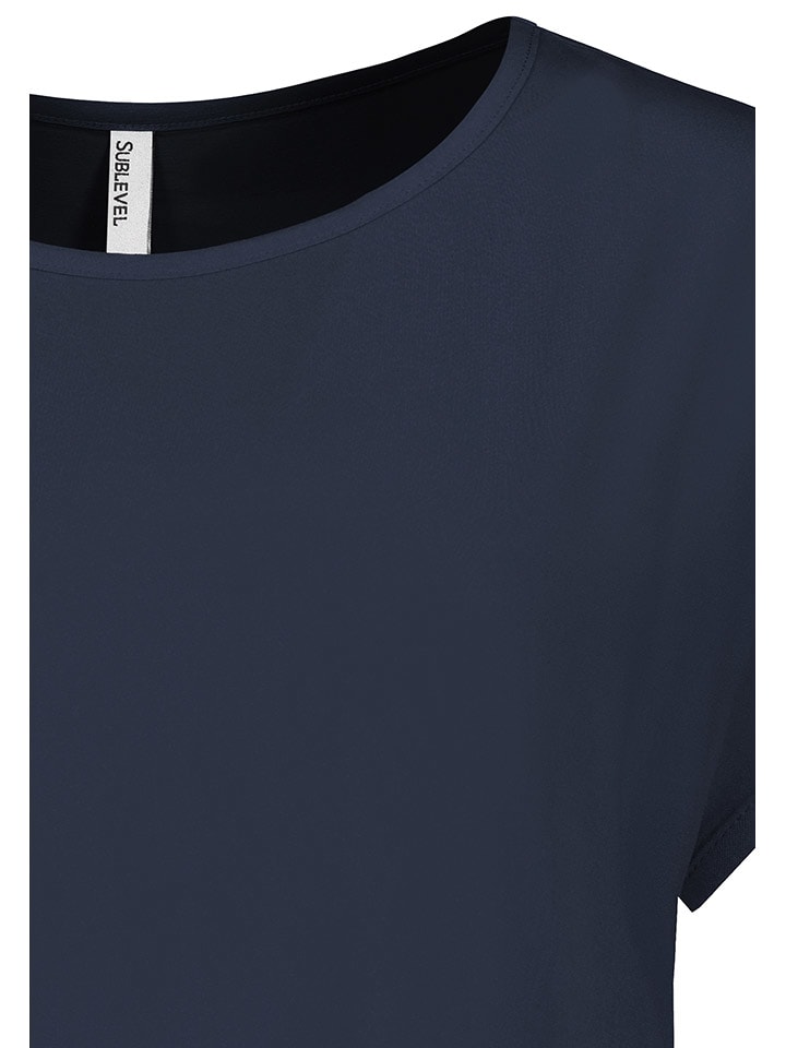 Sublevel Bluse in Dunkelblau günstig kaufen