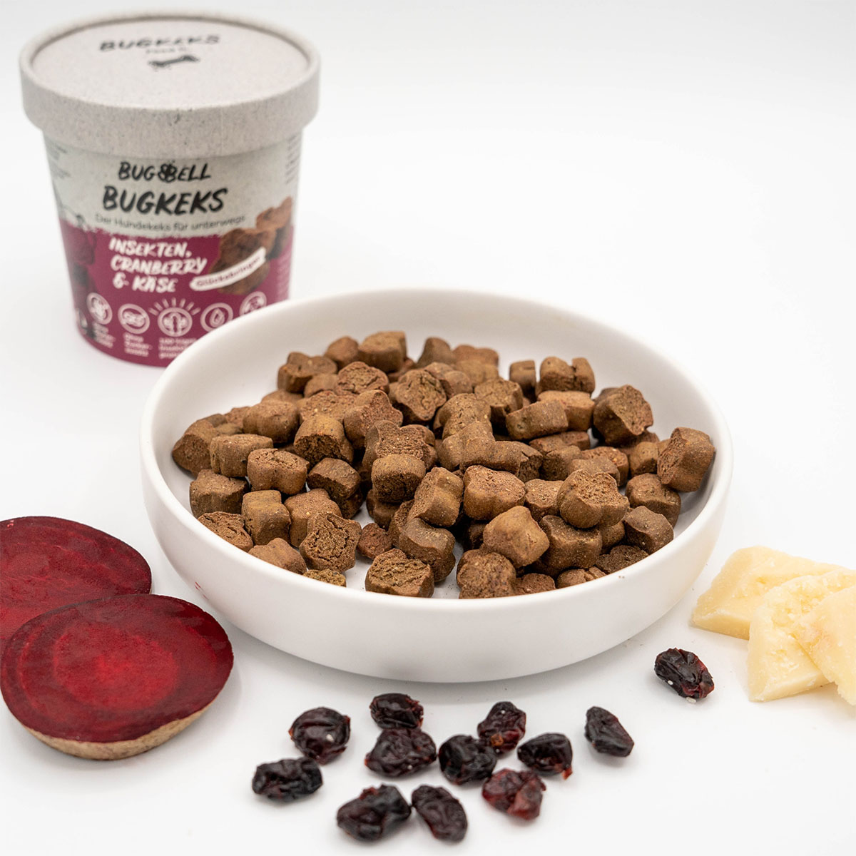 BugKeks Adult rot Cranberry & Käse günstig kaufen bei ZooRoyal