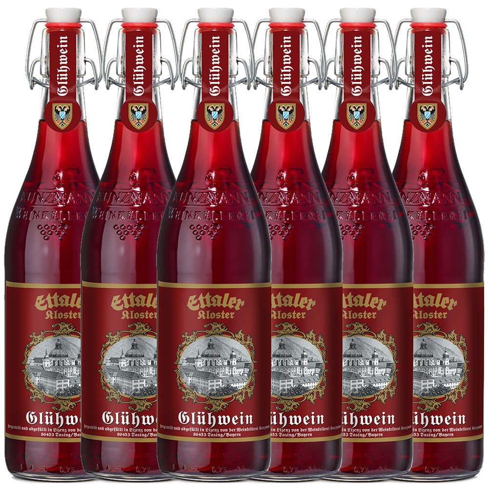 Ettaler Kloster-Glühwein - 6er Karton