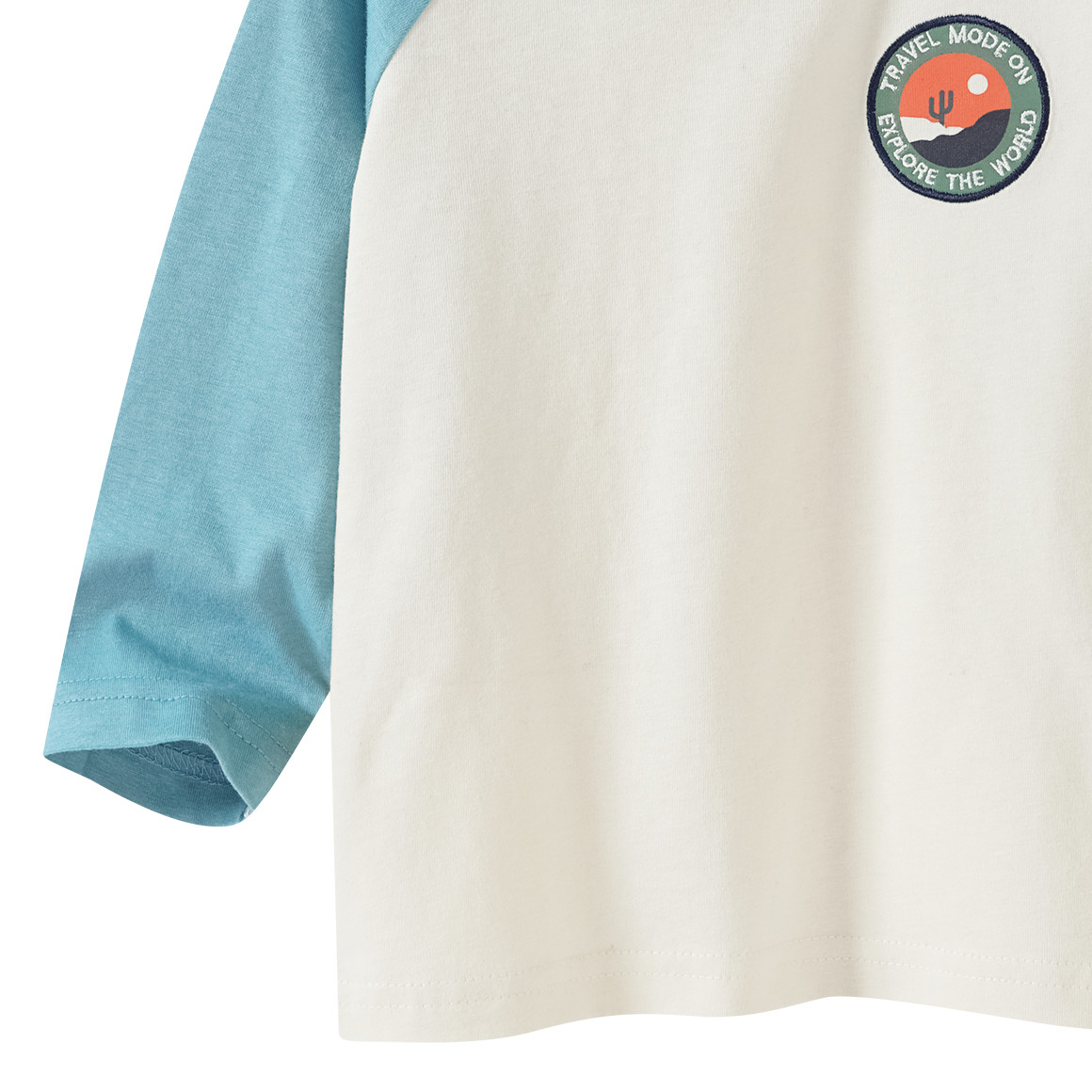 Jungen Langarmshirt mit Patch