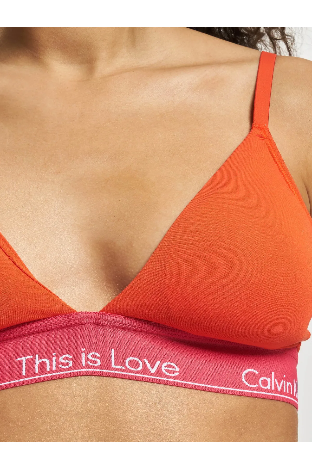 Calvin Klein  Damen Calvin Klein Underwear Leicht gefütterter Triangel-Bralette
