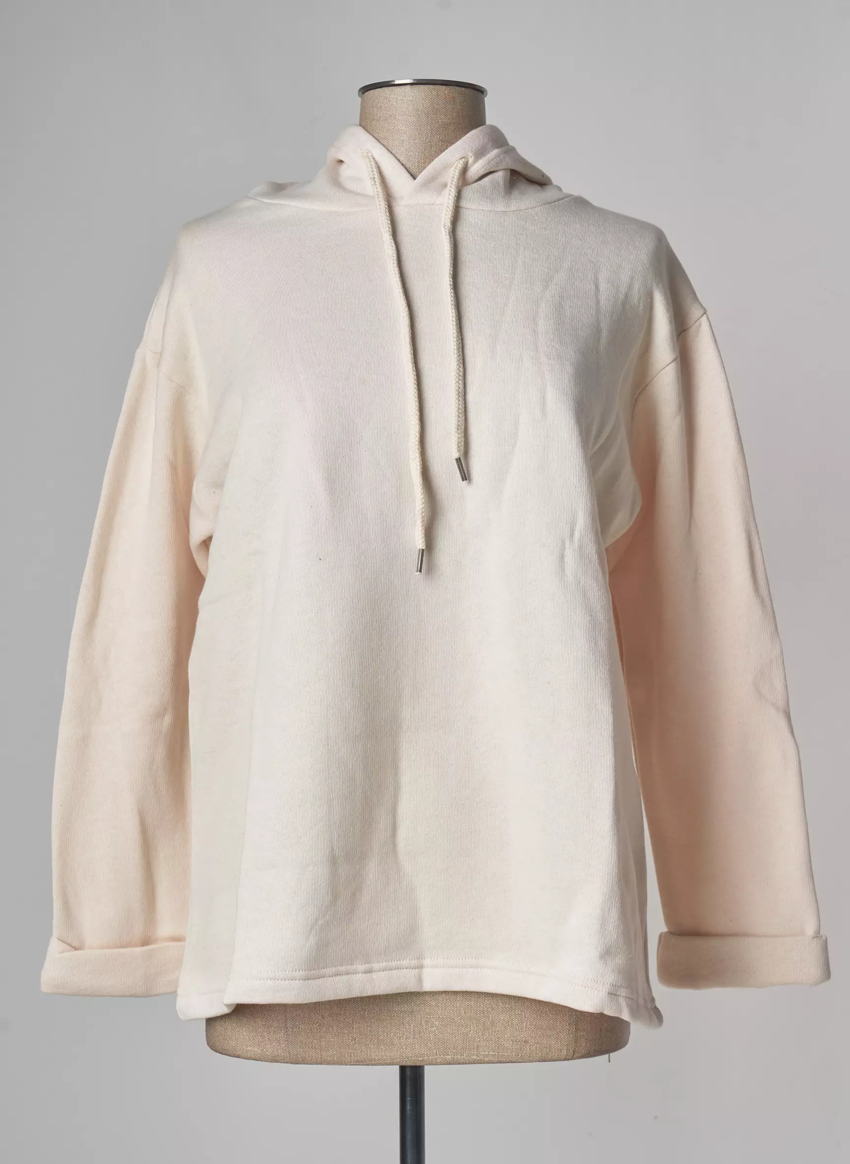 Lazy   Cosy Sweat Capuche Femme couleur rose