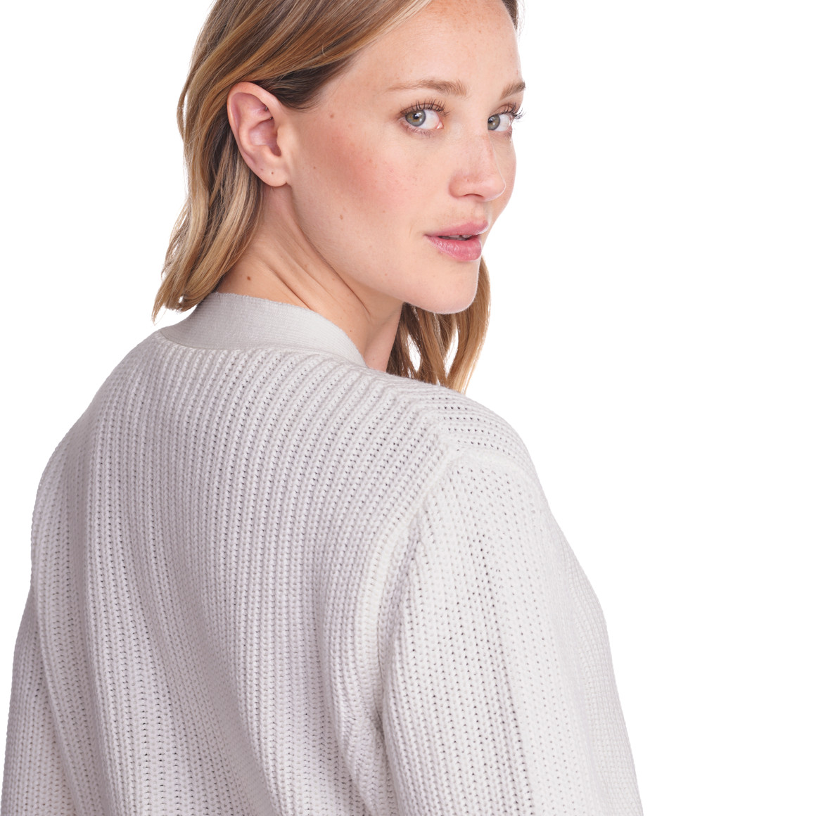 Damen Strickjacke mit Knopfleiste
