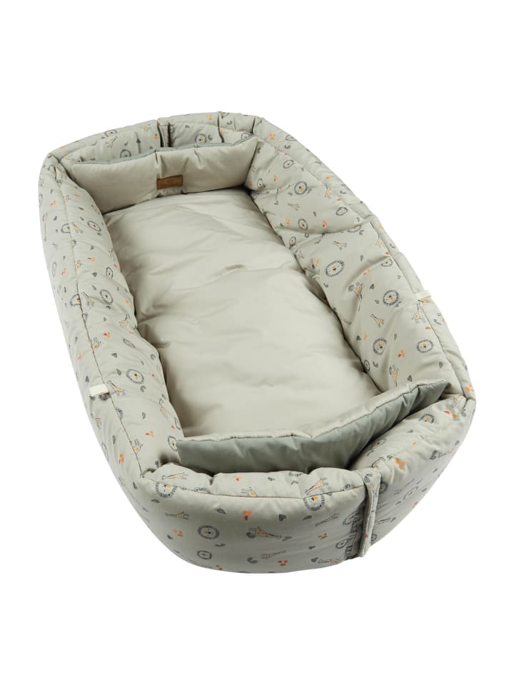 Sterntaler Babynest SAFARI in steingrau günstig kaufen onesize