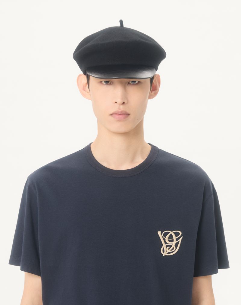 T-shirt en coton avec patch Vg