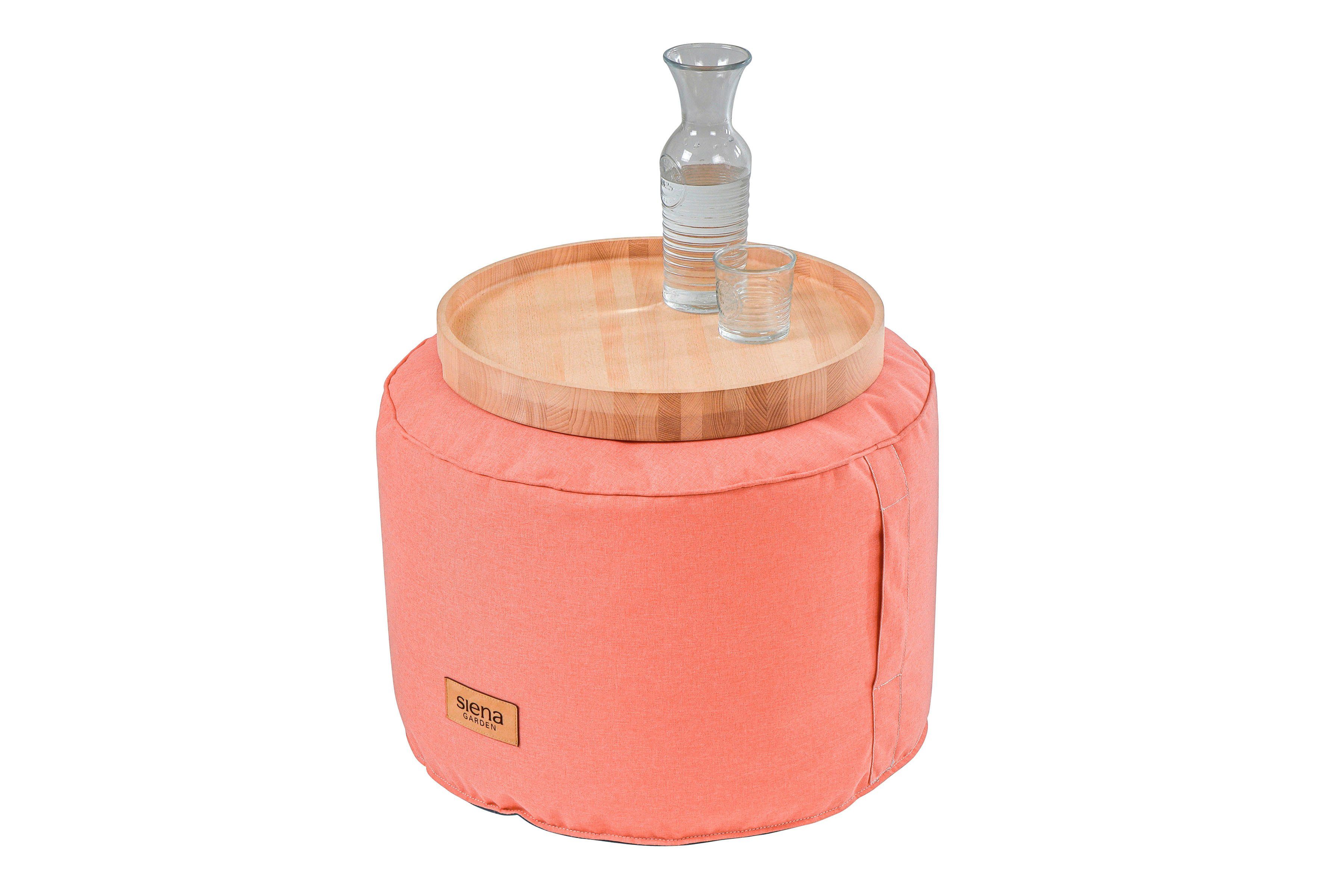 Siena Garden Sitzsack FLOW.U Round Ø60cm*H40cm, Indoor & Outdoor, in verschiedenen Farben erhältlich