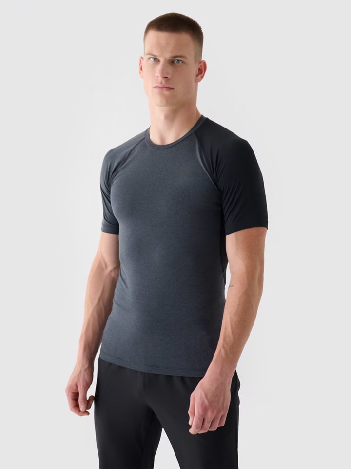 4F Trainingsshirt in Anthrazit günstig kaufen