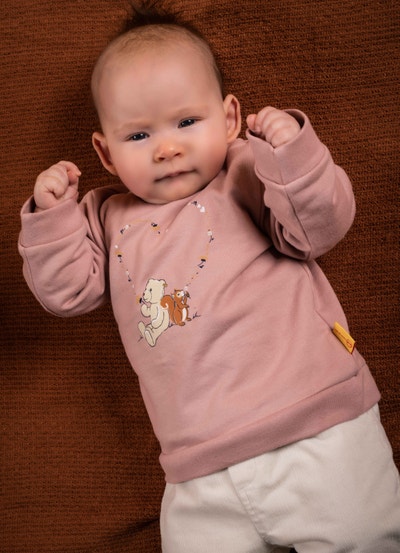 Sweatshirt, rosa für Mädchen