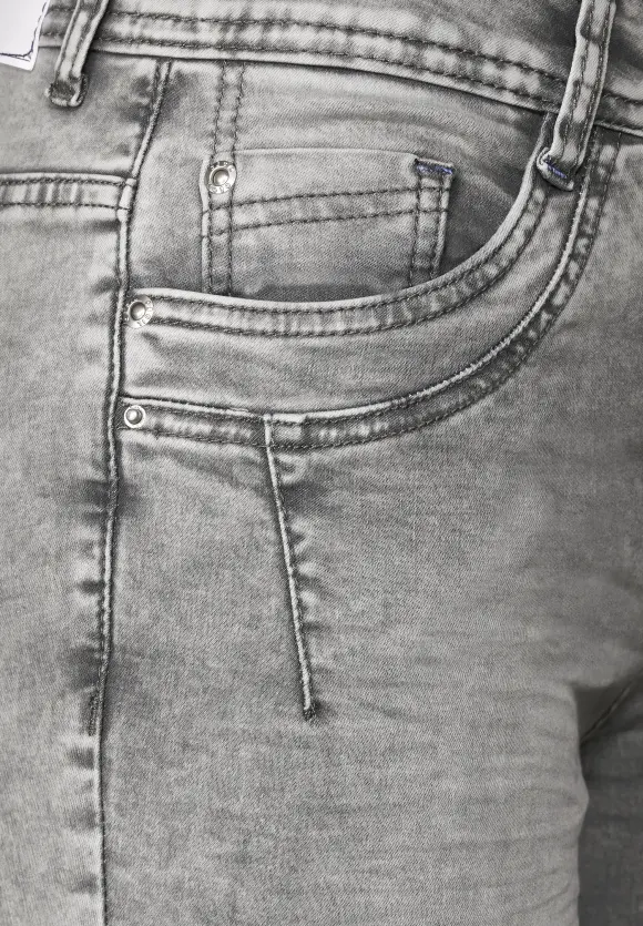 CECIL Slim Fit Jeans in Grau