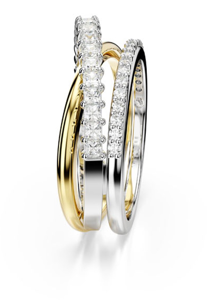 Inel Swarovski Hyperbola cu zirconiu cubic 60