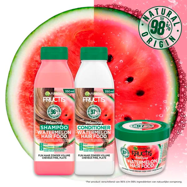 Garnier Fructis görögdinnye illatú hajápoló sampon 350ml