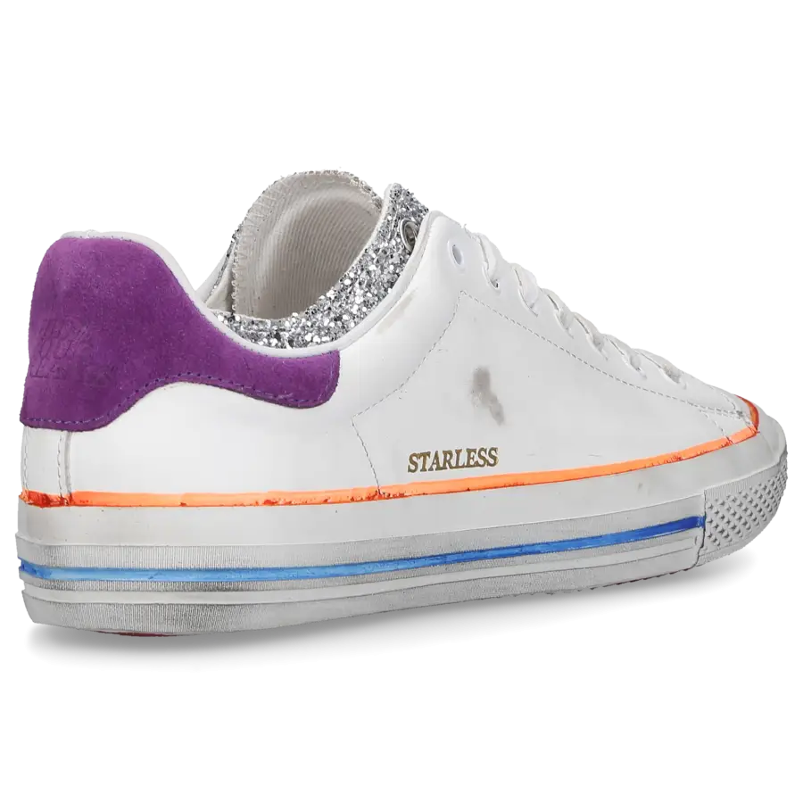 Hidnander - Sneaker low STARLESS Kalbsleder - weiß