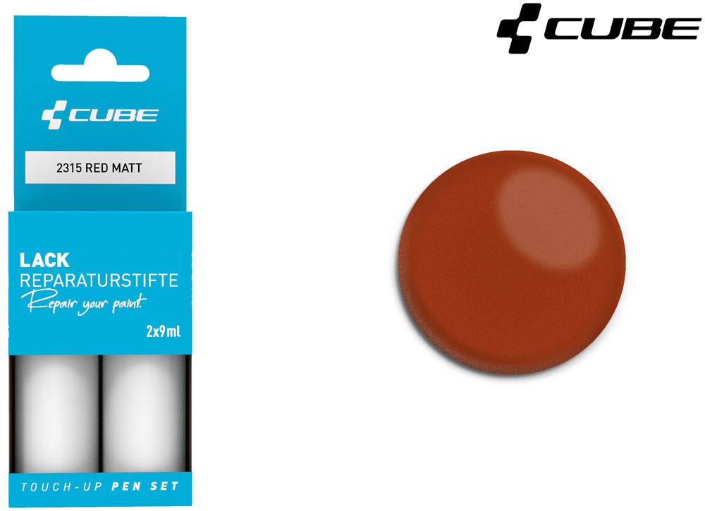 Cube Lackreparaturstift Set RED matt kaufen | Bike-Discount