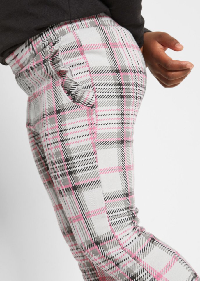 Mädchen Thermo-Leggings mit Rüschen
