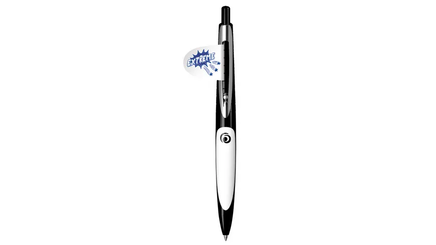 herlitz my.pen Kugelschreiber-Gelschreiber  schwarz/weiss