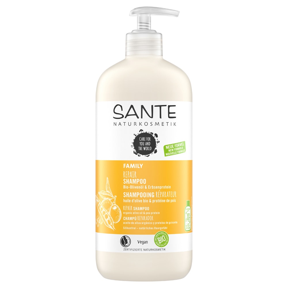 sante SANTE Shampoing réparateur olive 500ml Shampooing