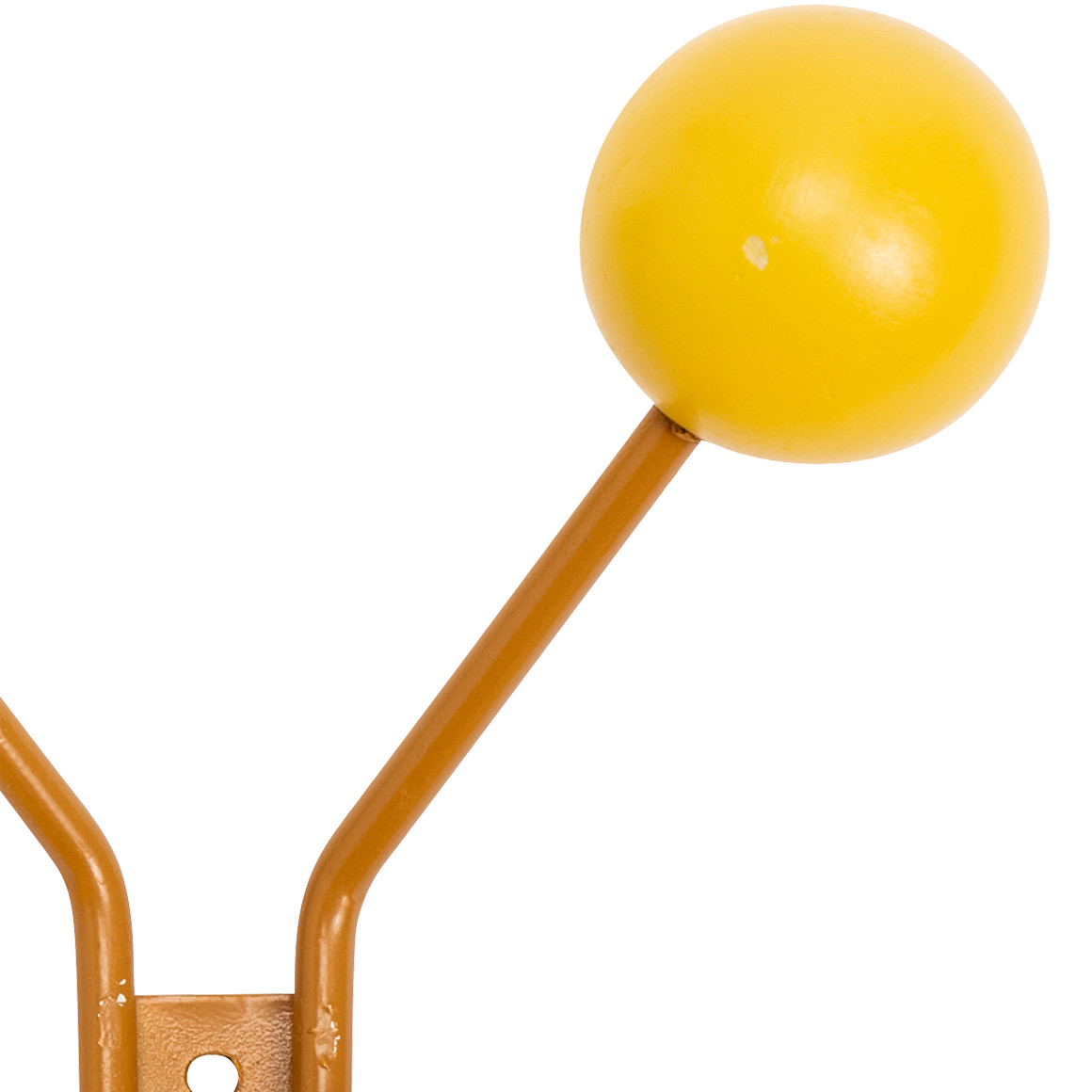 4er Kleiderhaken mit Kugeln