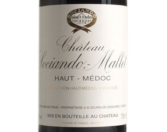 Château Sociando-Mallet 1990 Bordeaux Haut-Médoc